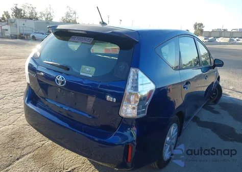2013 Toyota Prius V Two из США, поврежденный, VIN JTDZN3EUXD3225634